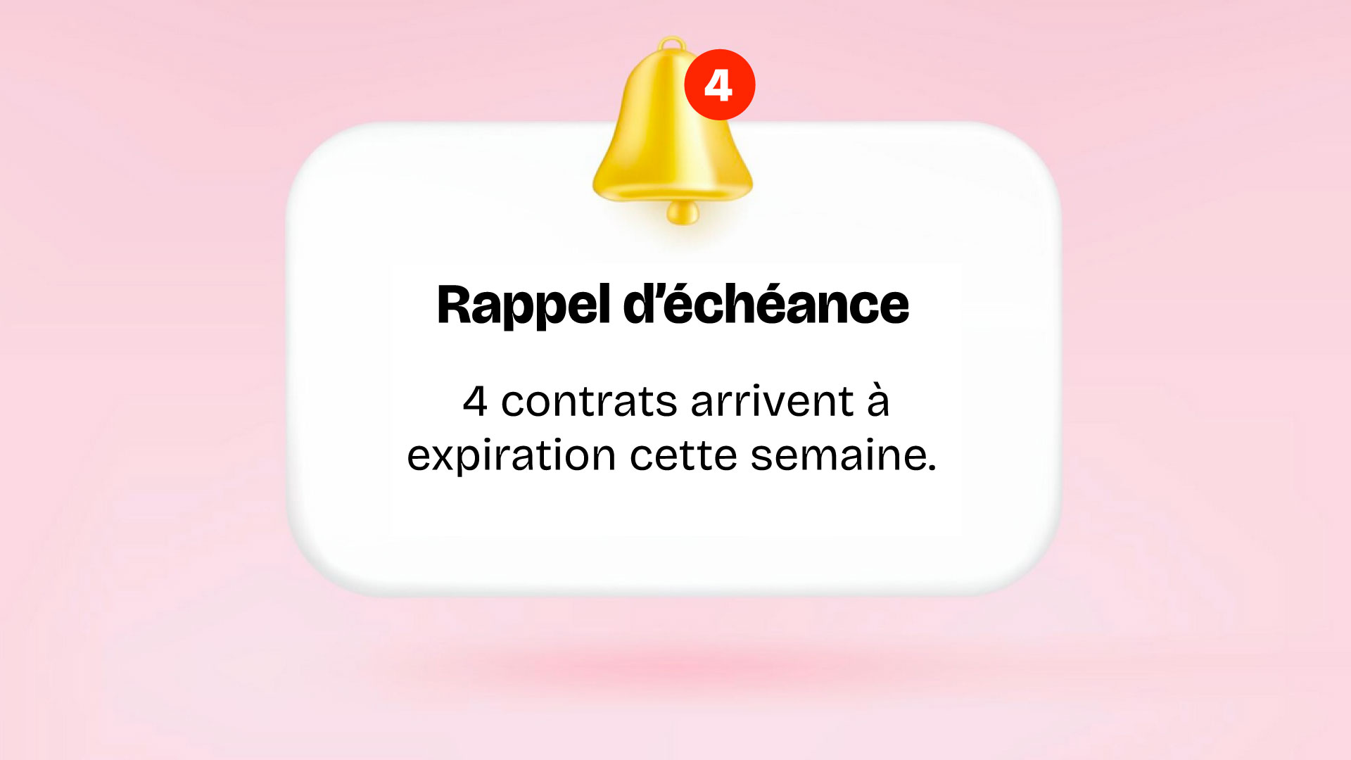 Notifications d'alertes
