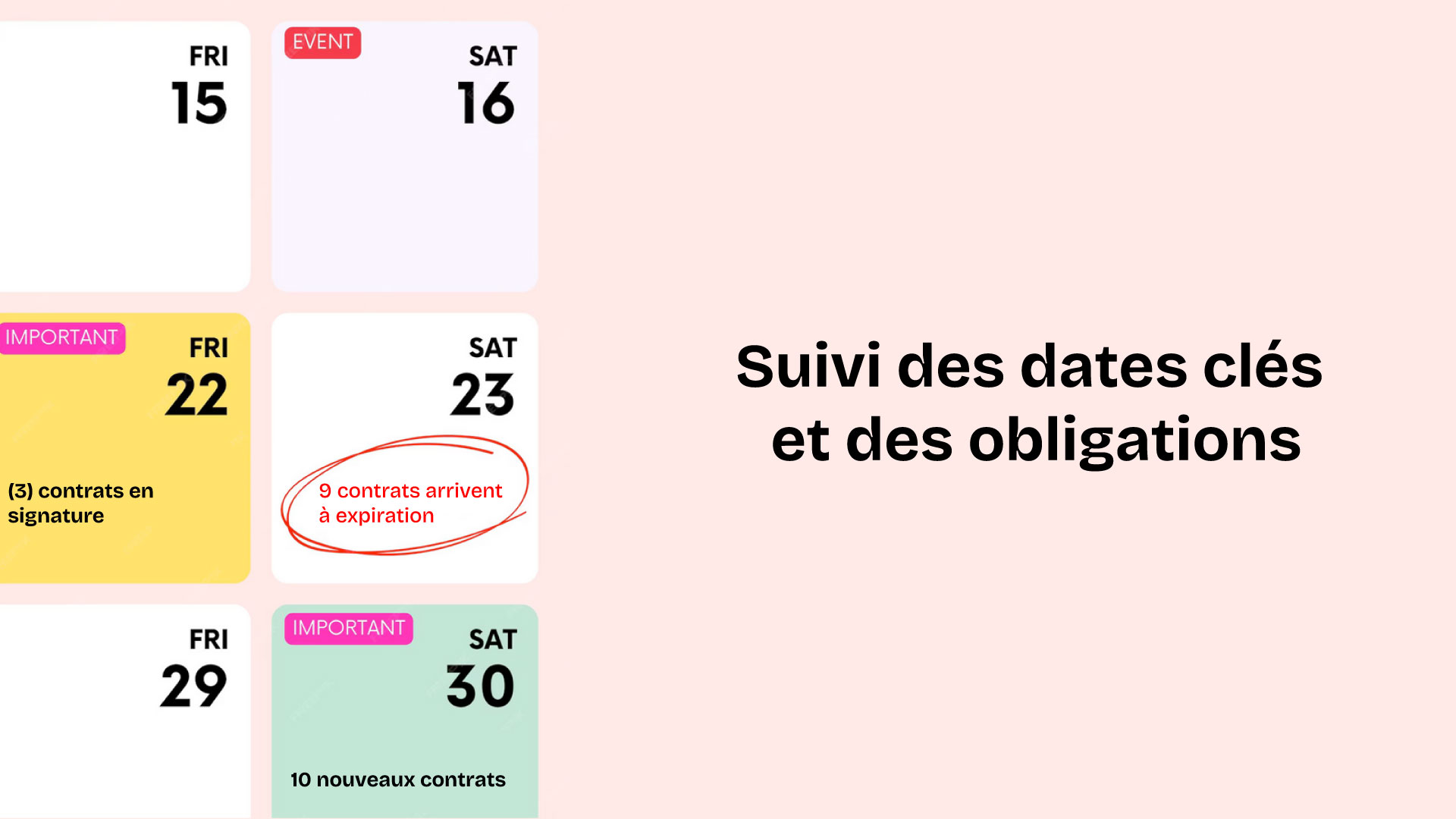 Intégration calendrier